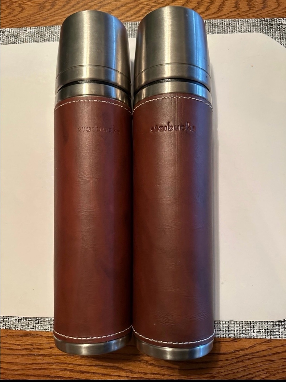 2 16 oz Starbucks baristas thermoses 2003